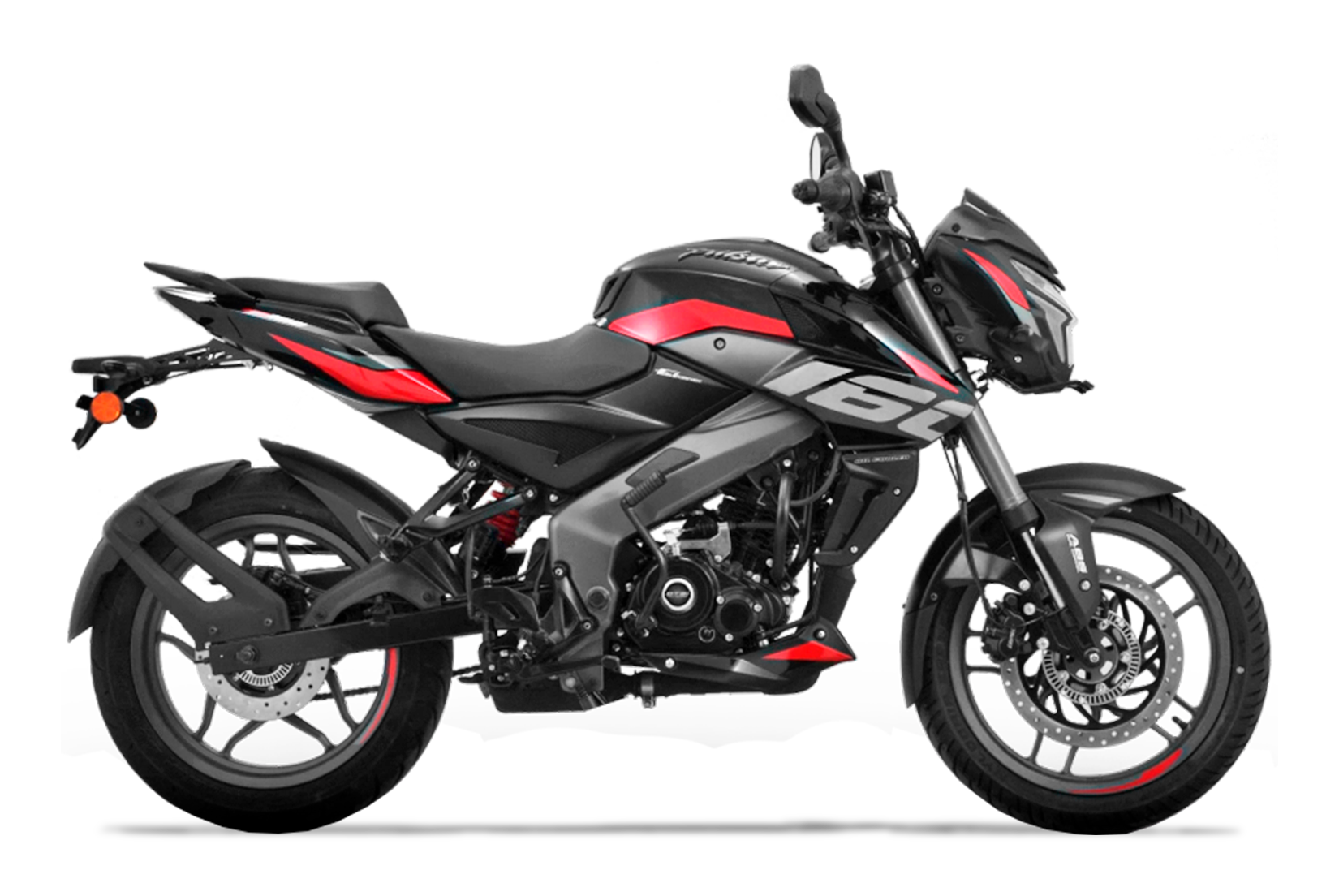 BAJAJ Pulsar NS160 TD ABS UG2 2025 en color negro