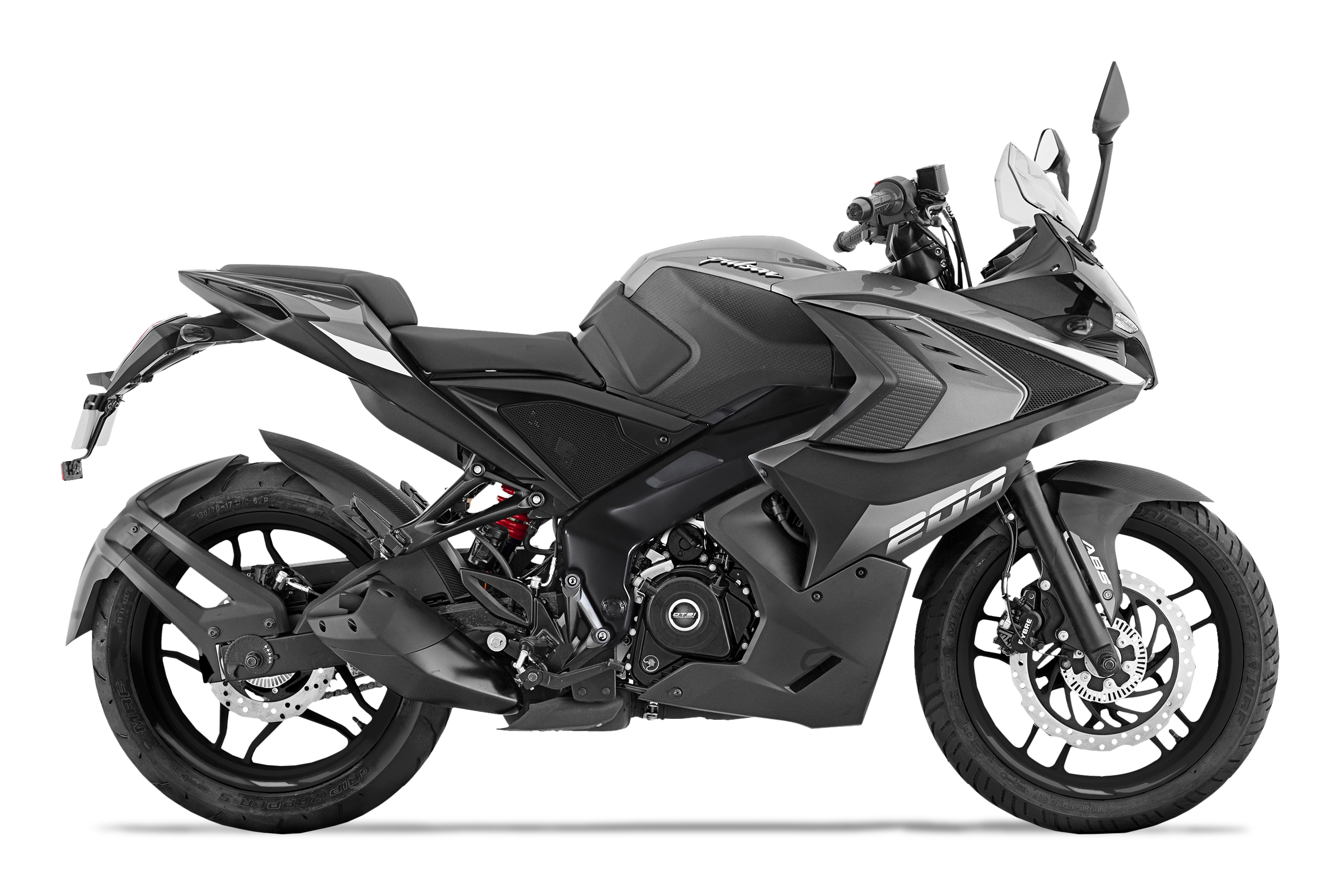 Bajaj Pulsar RS200 2025 en color negro