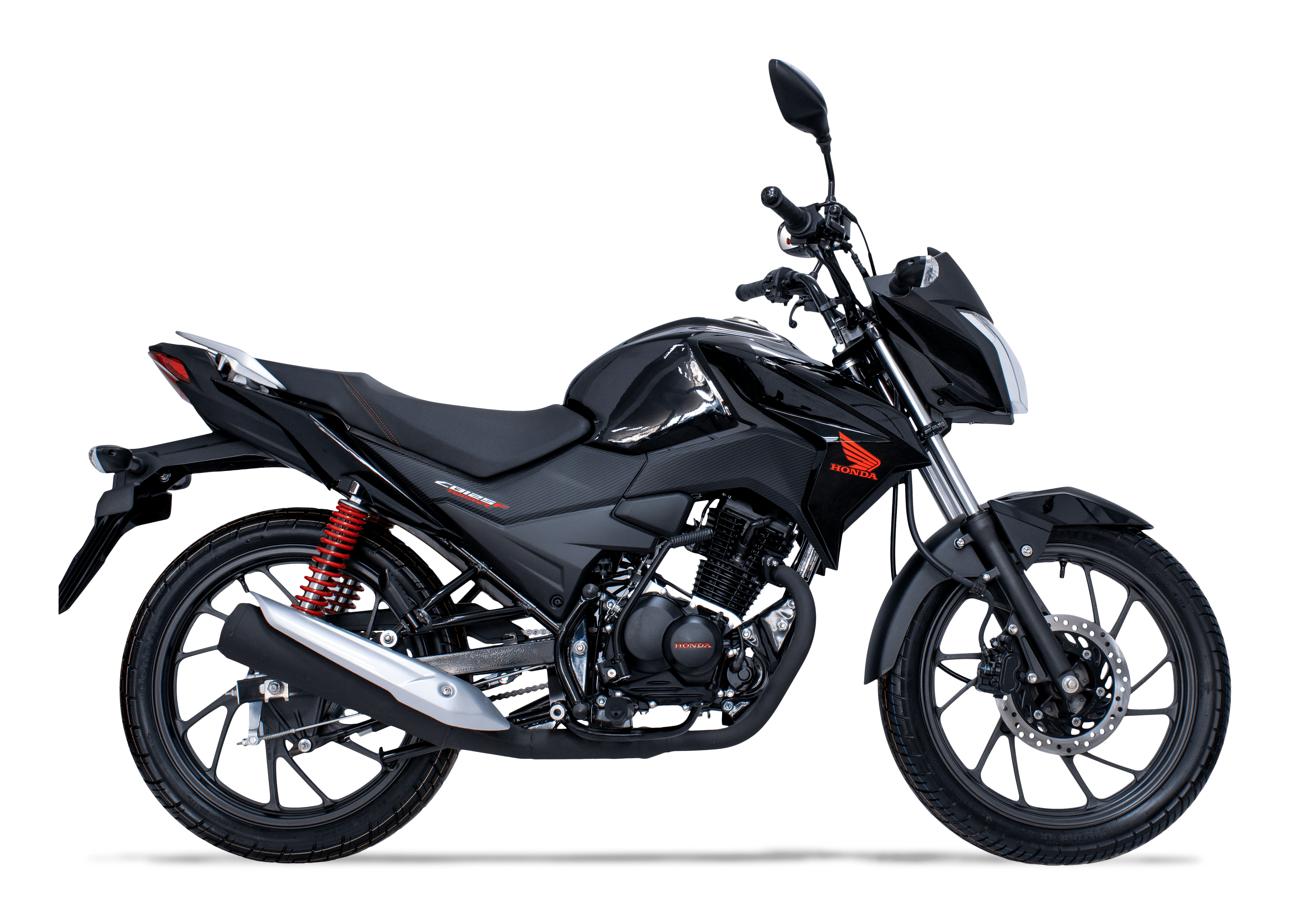 Honda CB125F Twister 2025 en color negro