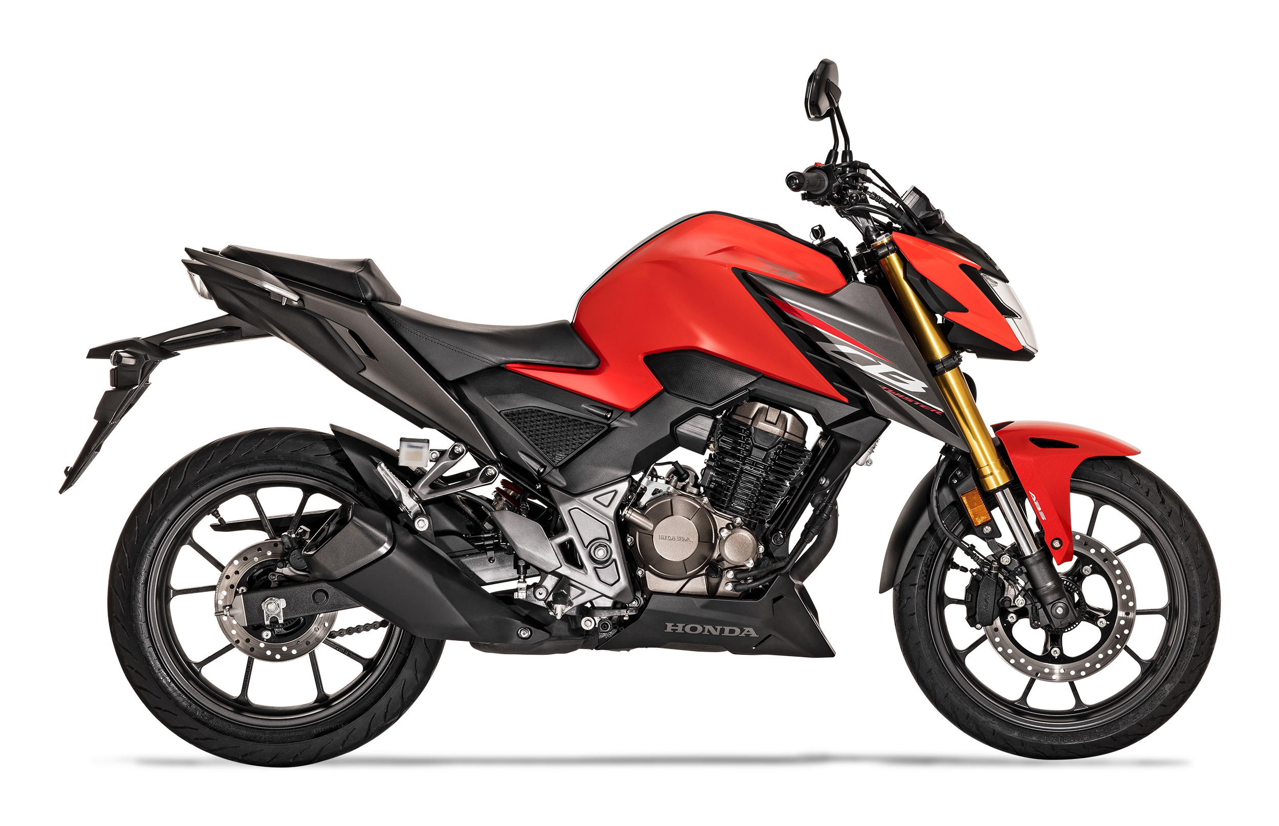 Honda CB300 Twister 2024 en color rojo