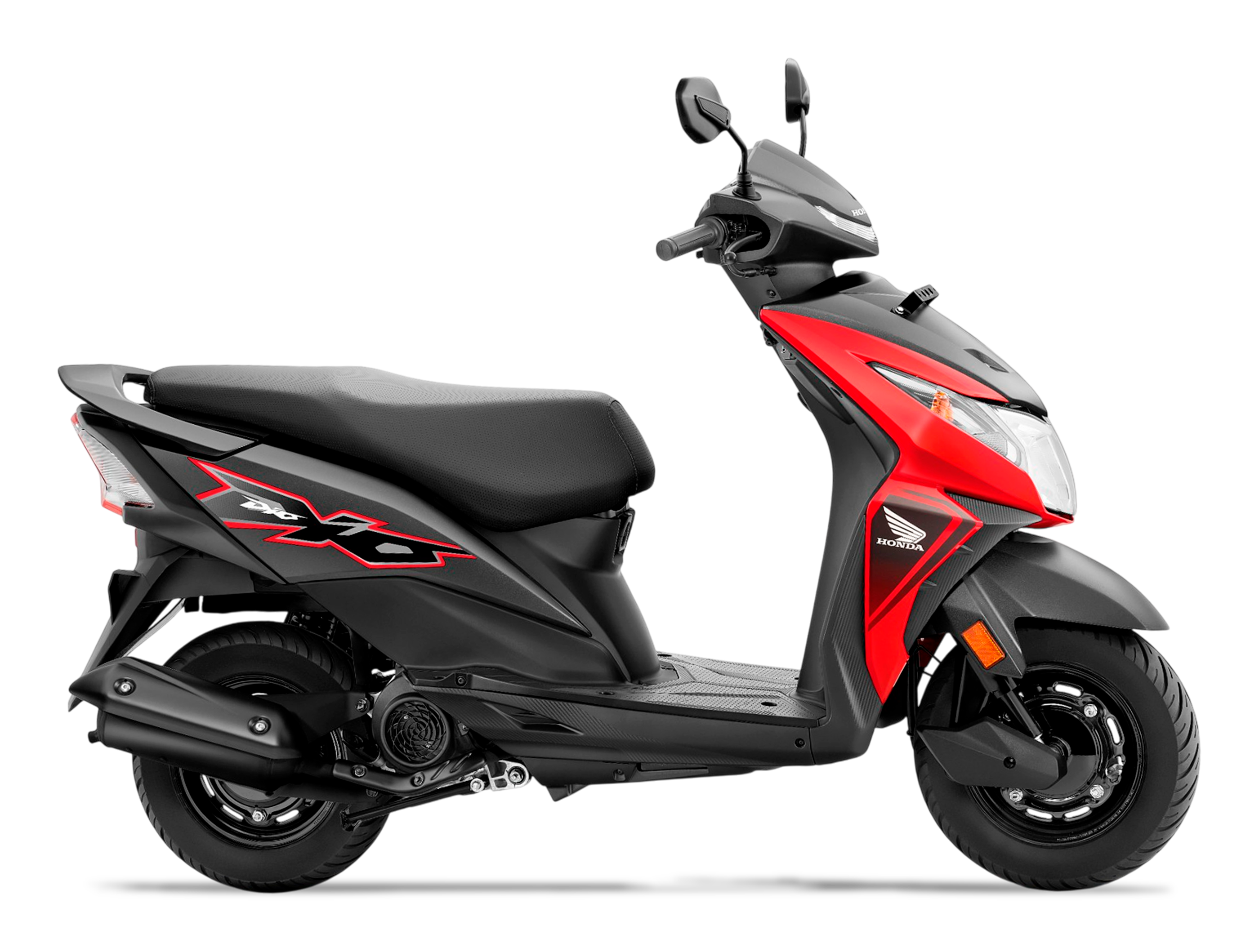 Honda Dio 2025 en color rojo