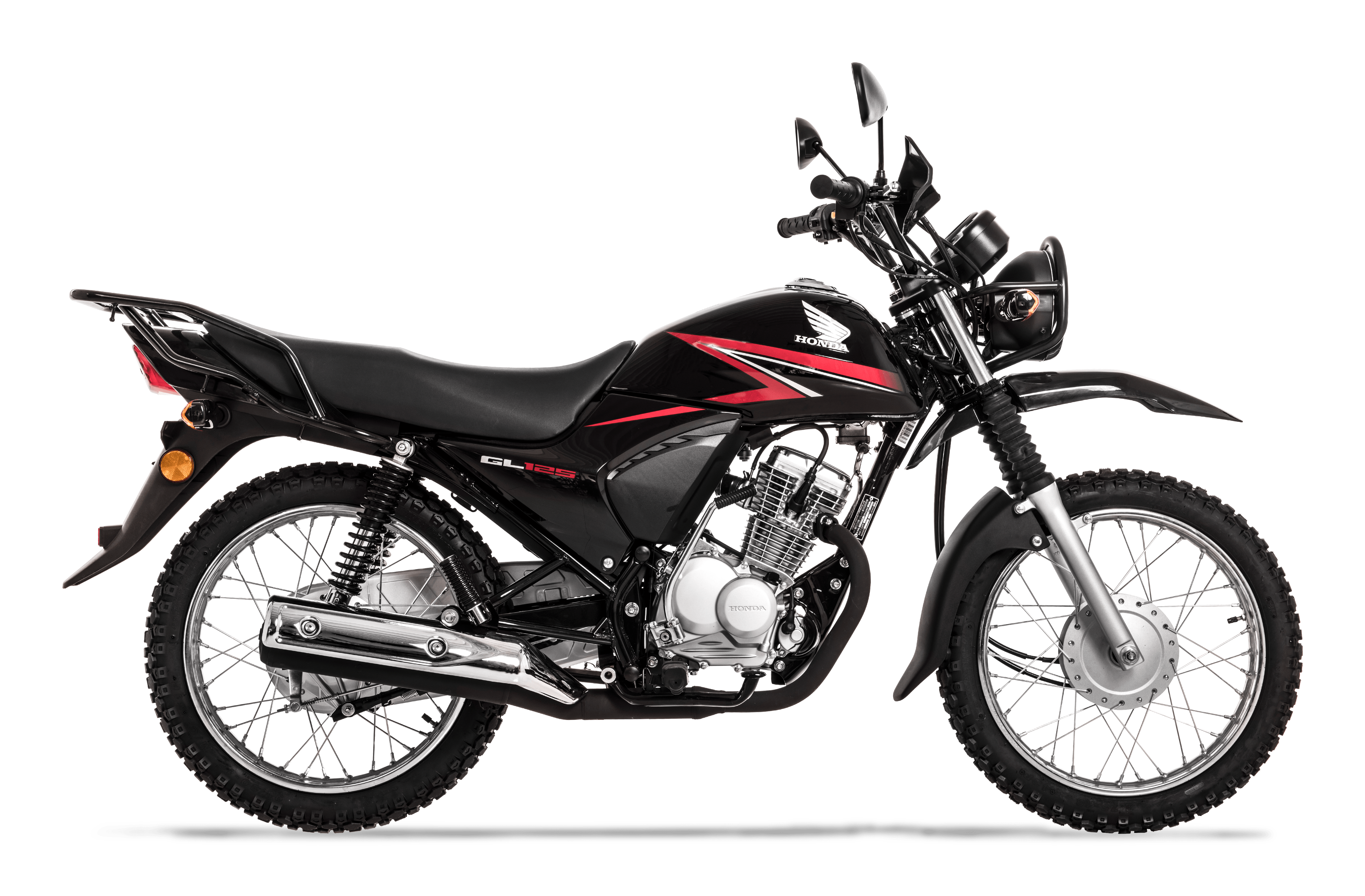 Honda GL125 2025 en color negro