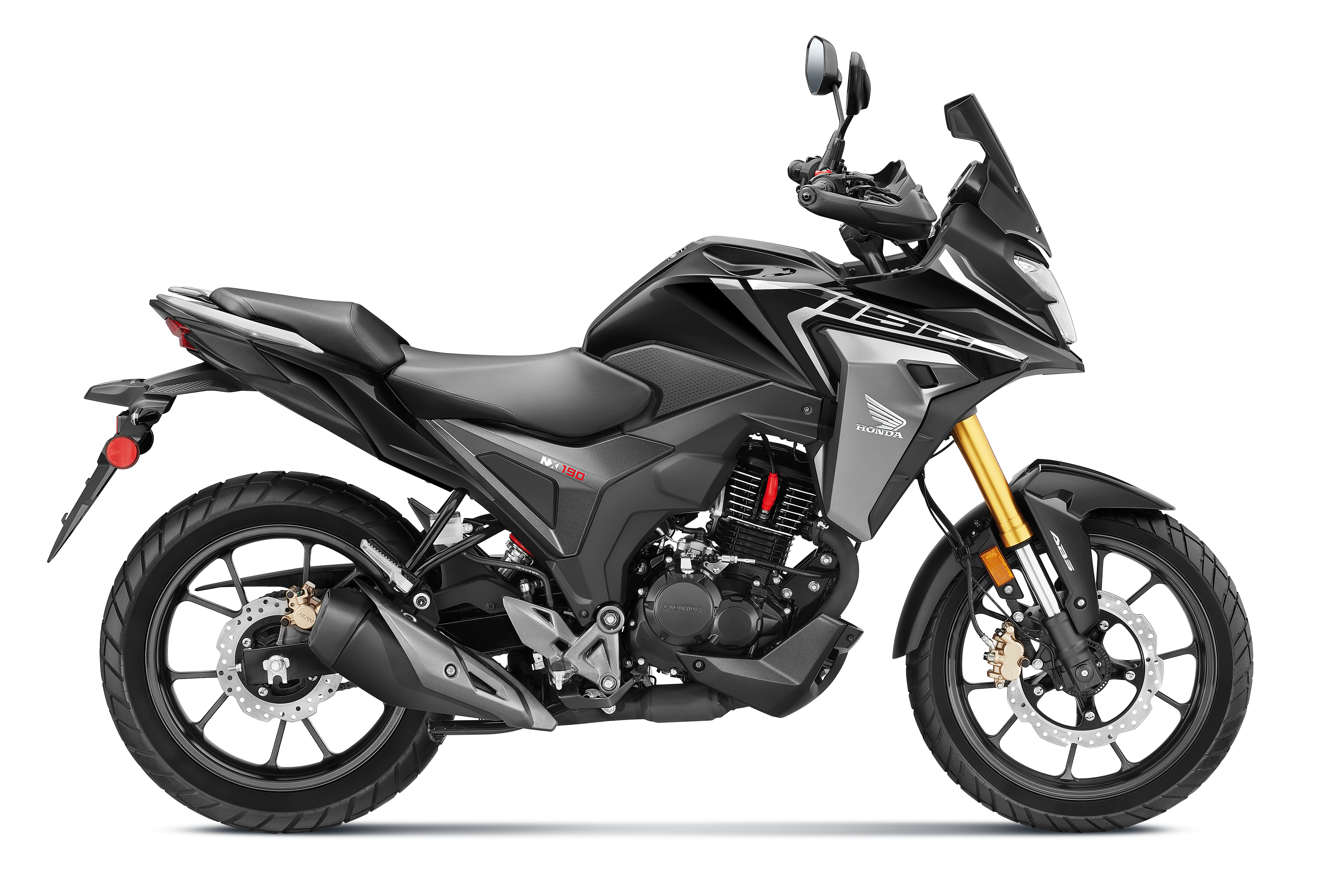 Honda NX190 2025 en color negro