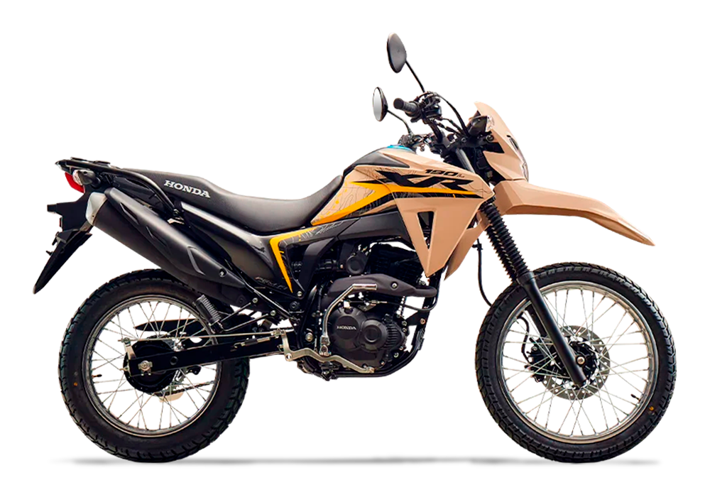 Honda XR190L 2025 en color beige