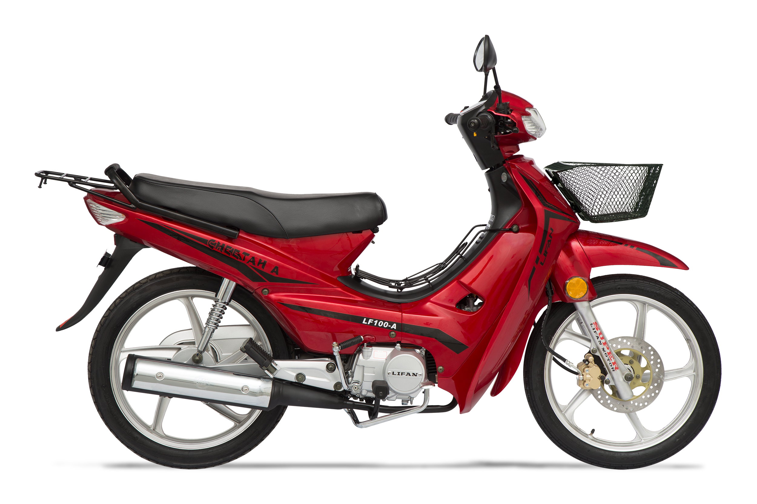 Lifan Cheetah 110 2024 en color rojo