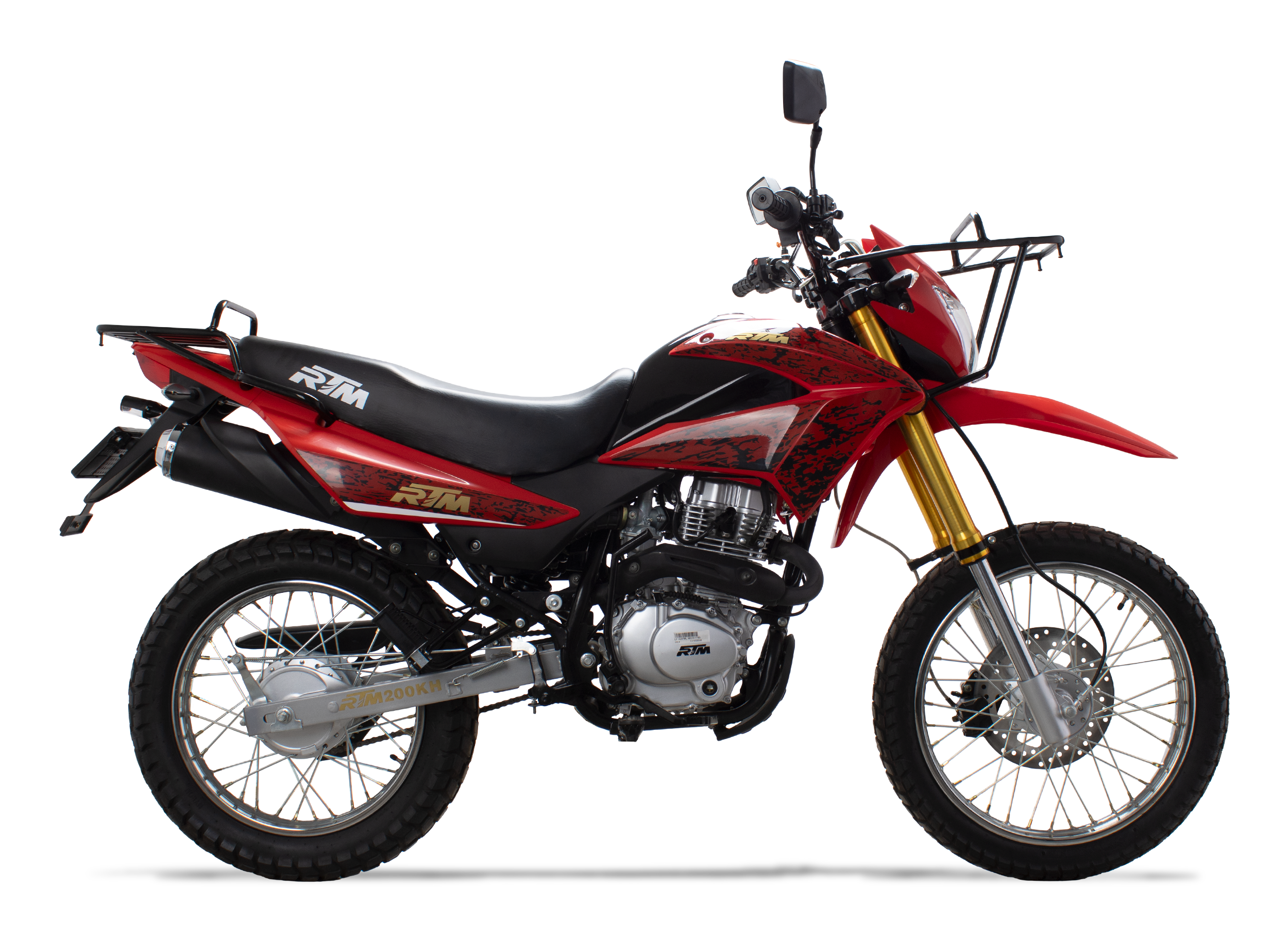 RTM 200KH 2021 en color rojo