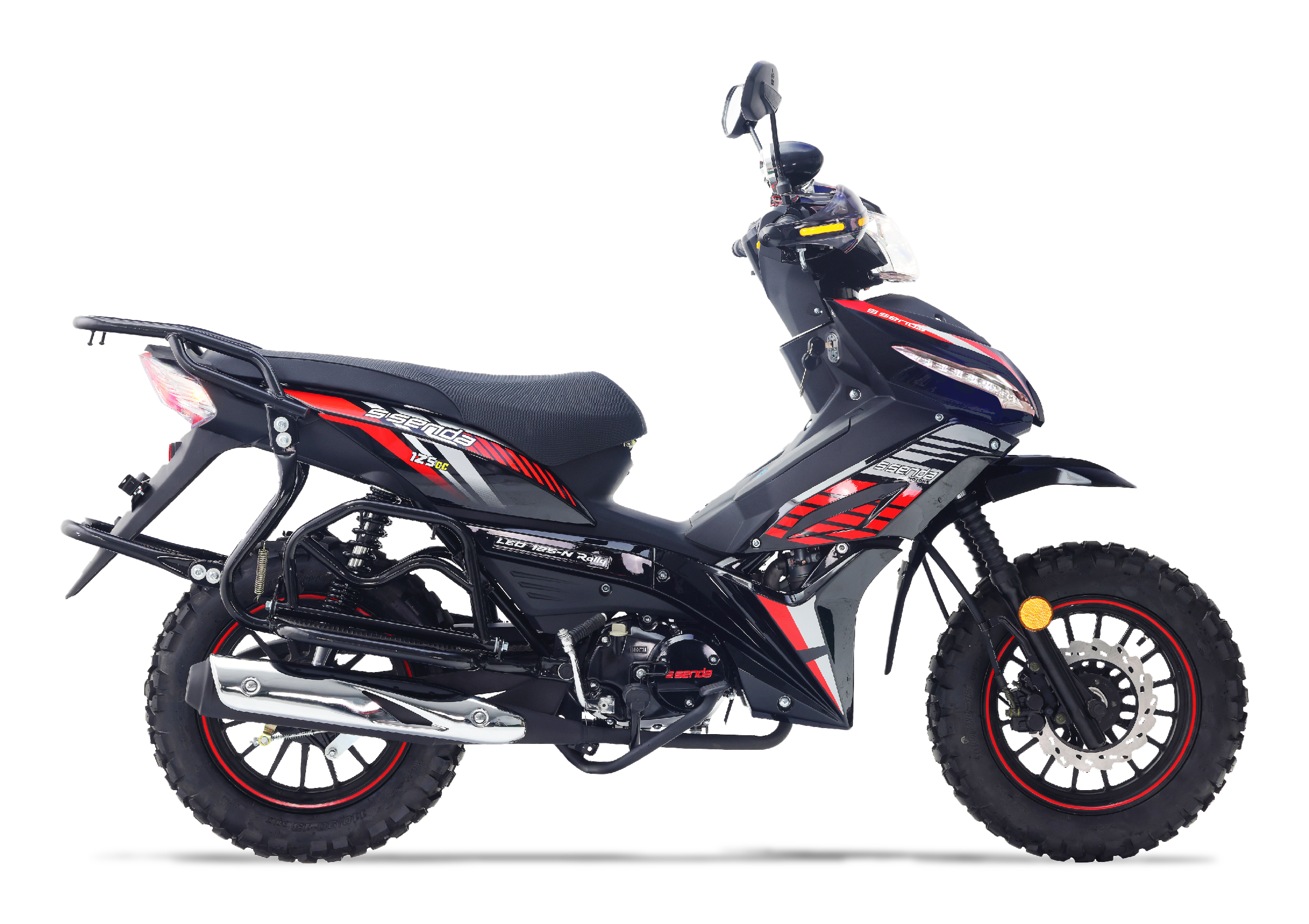 SSENDA LEO 125 Rally 2025 en color negro
