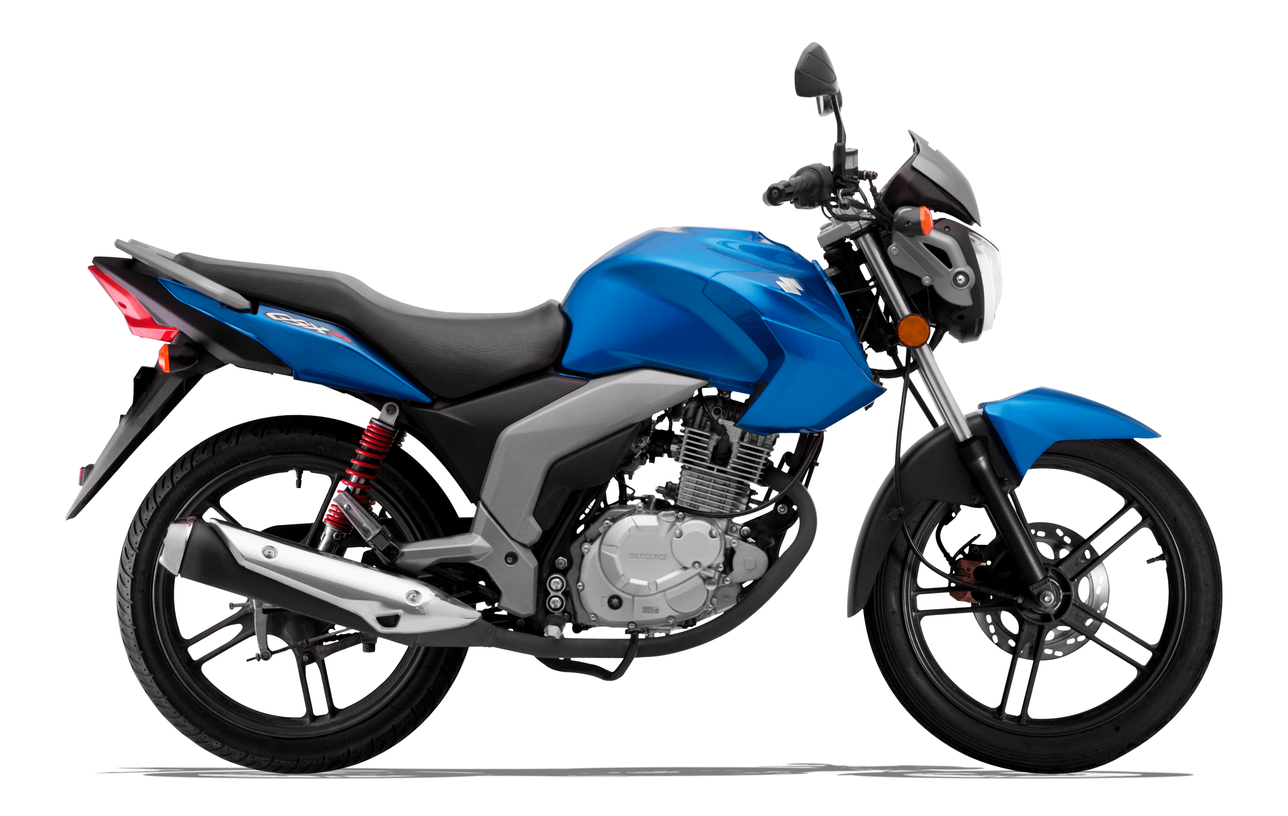 Suzuki GSX125 2025 en color azul y negro