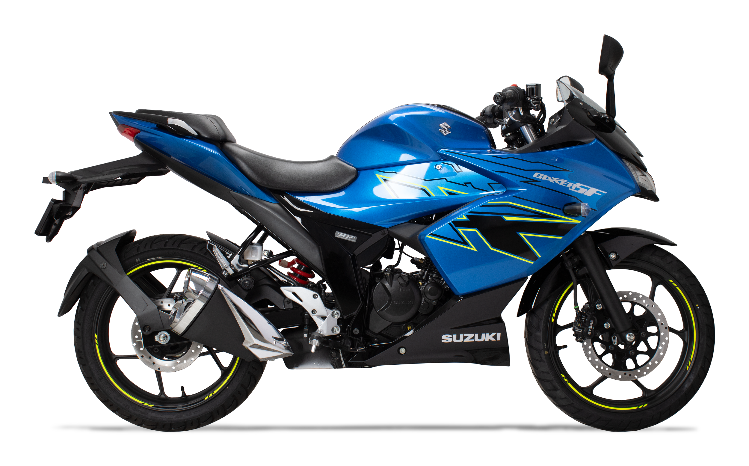 Suzuki Gixxer SF 150 2025 en color azul