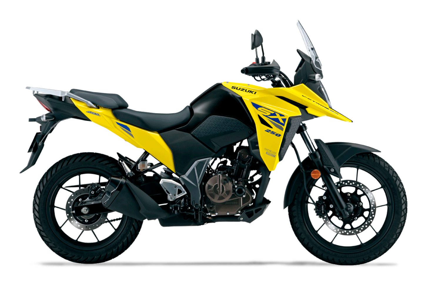 Suzuki V-Strom 250 SX 2025 en amarillo