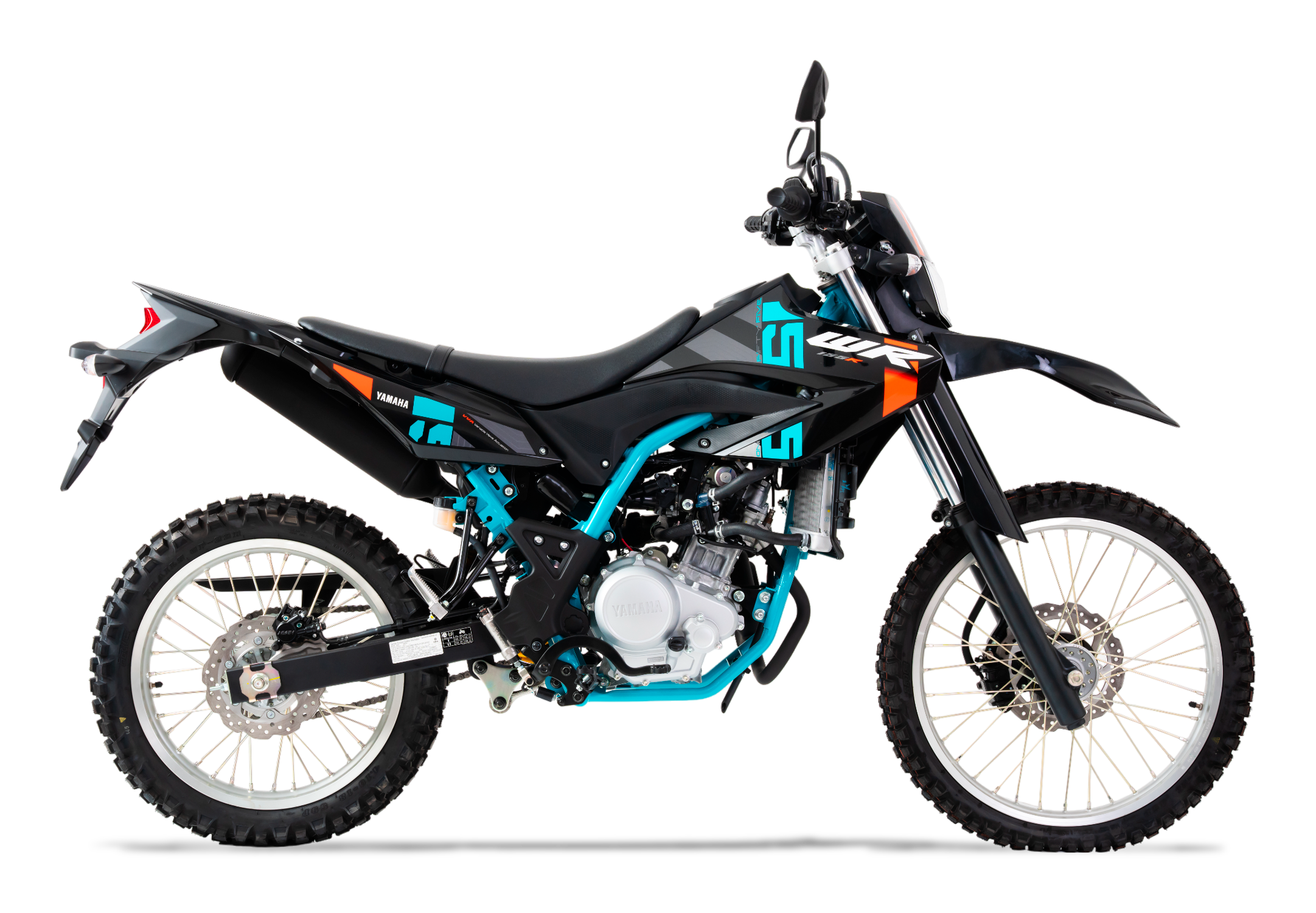 Yamaha WR155R 2024 en color negro