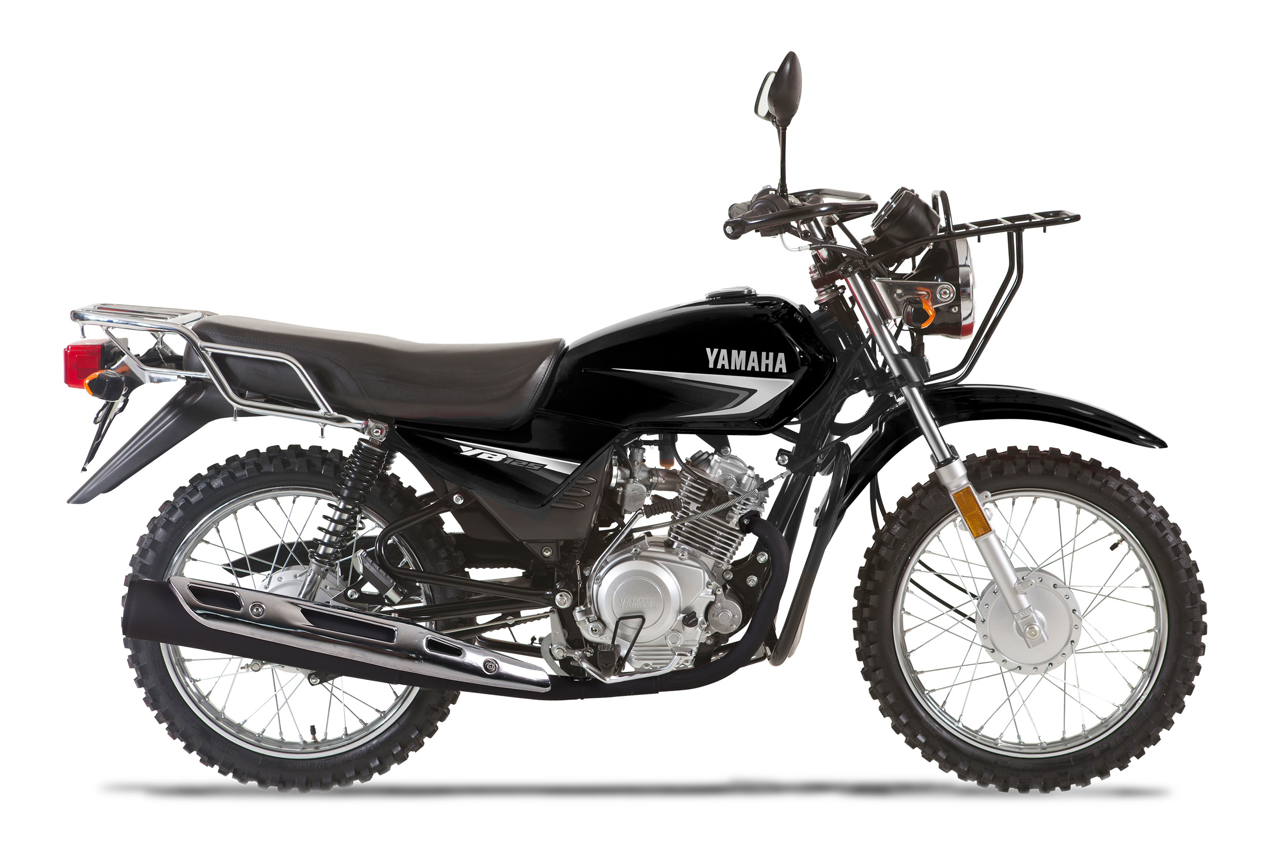 Yamaha YB125 Chacarera 2025 en color negro