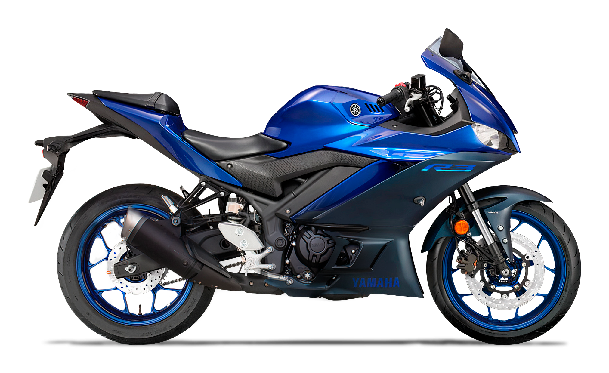 Yamaha YZF-R3 ABS 2024 en color azul