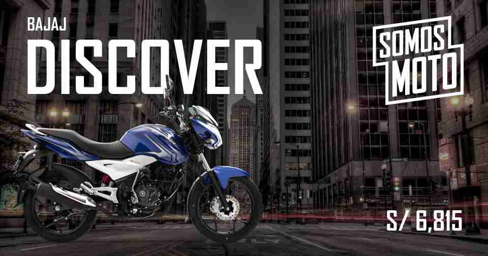 Discover 125 ST 2021 Motos Bajaj Precio S/ 6,815 Somos Moto Perú