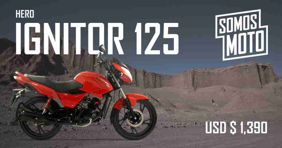 Hero Ignitor 125 2023 Precio 1,390 Motos Hero Somos Moto Perú