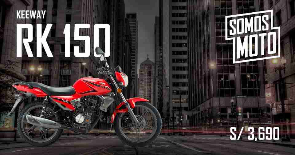 RK150 2020 | Motos Keeway | Precio S/ 3,690 | Somos Moto | Perú
