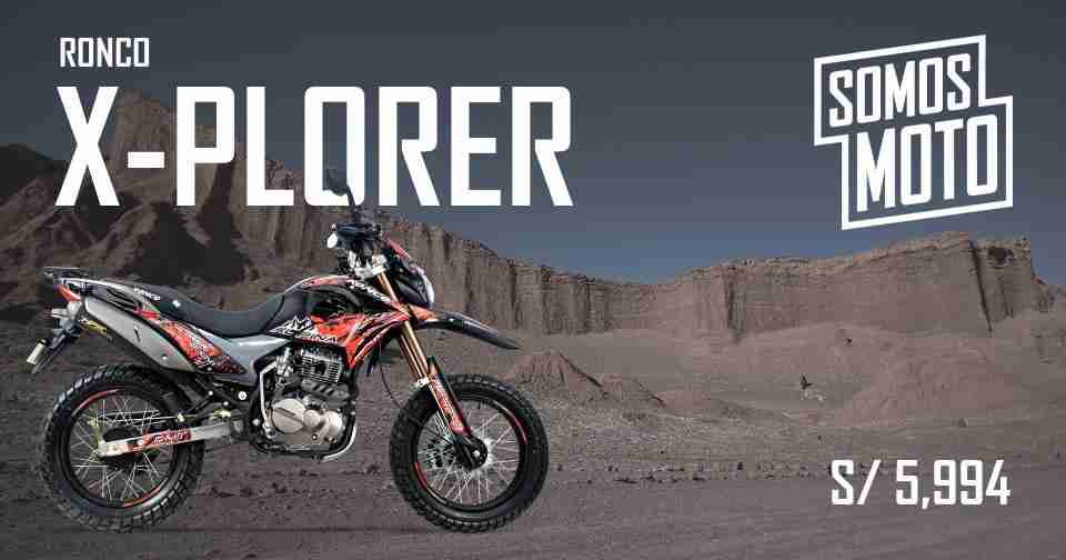 Ronco X-PLORER 200V1 2026 | Precio S/ 5,994 | Motos Ronco | Somos Moto ...