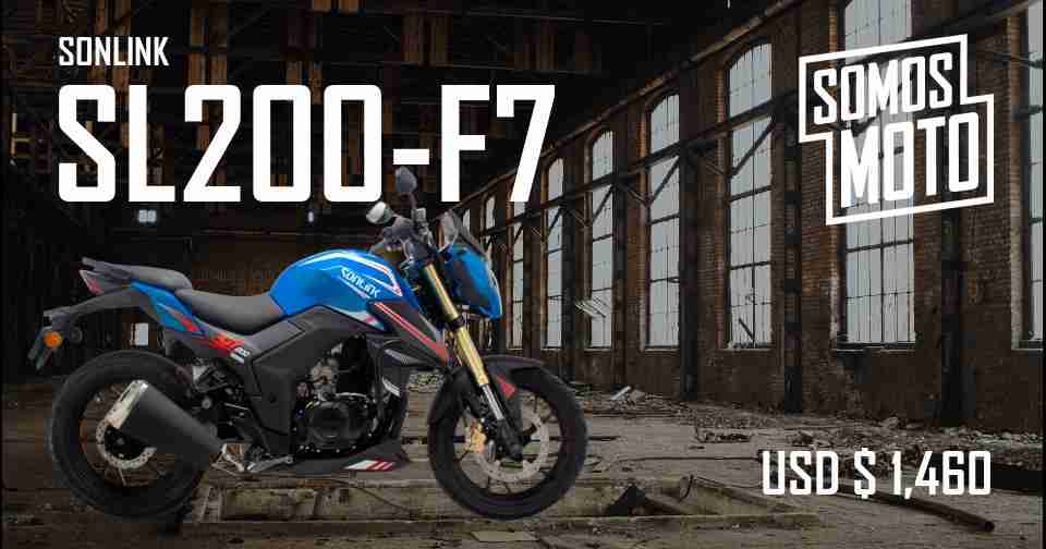 Sonlink SL200-F7 2023 | Precio $ 1,460 | Motos Sonlink | Somos Moto | Perú