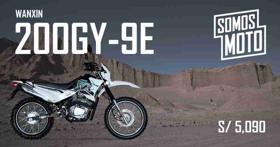 Wanxin 200GY-9E 2021 | Precio S/ 5,090 | Motos Wanxin | Somos Moto | Perú